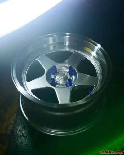 Kansei KNP Wheel 15x7 4x100 25mm Hyper Silver Machined Lip - K12H-157010+25