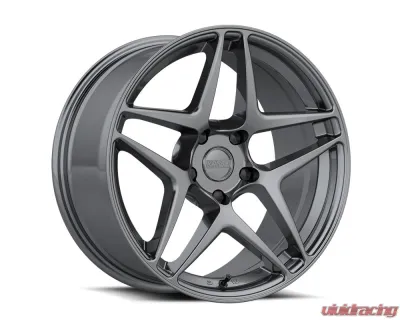 Kansei Astro Wheel 19x10.5 5x114.3 22mm Gloss Gunmetal - K15G-191512+22