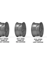 Kansei Tandem Wheel 15x7 4x100 25mm Gloss Gunmetal Gray                                     - K11G-157010+25 - Image 4