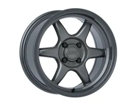 Kansei Tandem Wheel 15x8 4x100 0mm Gloss Gunmetal Gray
