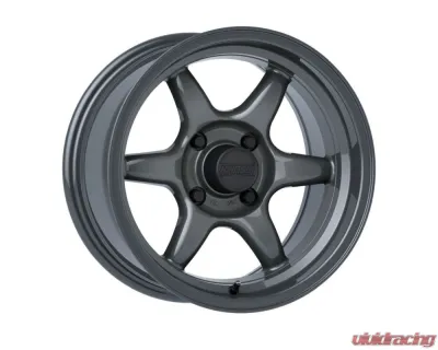 Kansei Tandem Wheel 15x8 4x114.3 0mm Gloss Gunmetal Gray - K11G-158014-00