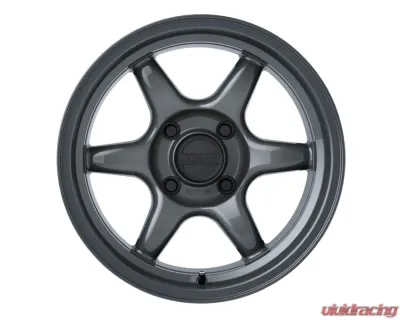 Kansei Tandem Wheel 15x8 4x114.3 0mm Gloss Gunmetal Gray - K11G-158014-00