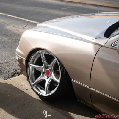 Kansei Tandem Wheel 17x9.5 5x120 12mm Hyper Silver - K11S-179518+12