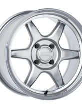 Kansei Tandem Wheel 15x8 4x100 0mm Hyper Silver Machined Lip                                     - K11H-158010-00 - Image 7
