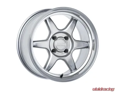 Kansei Tandem Wheel 15x8 4x100 0mm Hyper Silver Machined Lip - K11H-158010-00