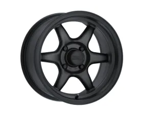 Kansei Tandem Wheel 15x8 4x114.3 0mm Satin Black