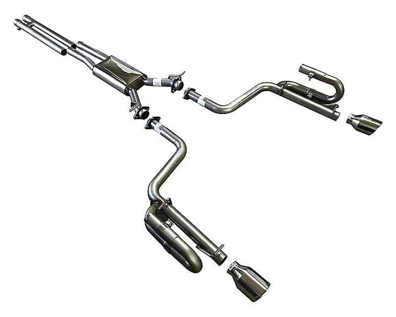 Solo Performance Super Track Pack Catback Exhaust Dodge 2015-2023 - 991121SL