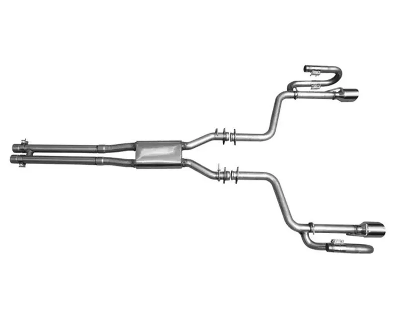 Solo Performance 2.25" Cyclone Catback Exhaust Dodge 2005-2010 - 991133SL