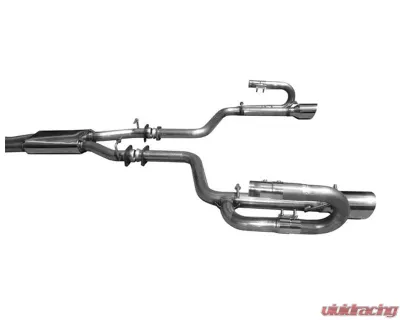 Solo Performance 2.25" Cyclone Catback Exhaust Dodge 2005-2010 - 991133SL