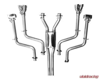 Solo Performance Mach-X Catback Exhaust Dodge 2008-2014 - 991169SL