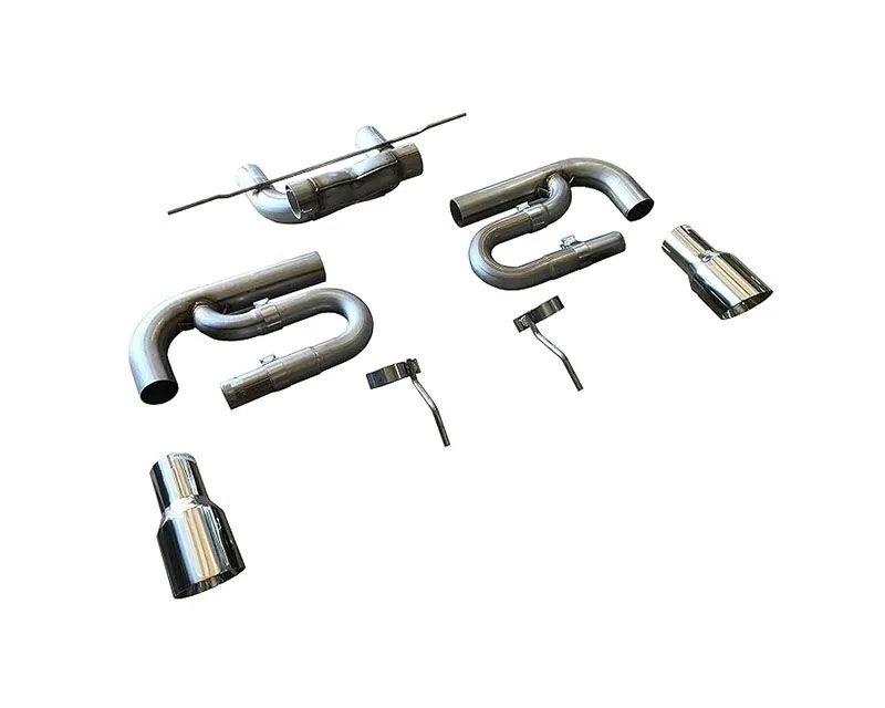 Solo Performance Axle Back Exhaust Chevrolet 2016-2024 - 993975SL