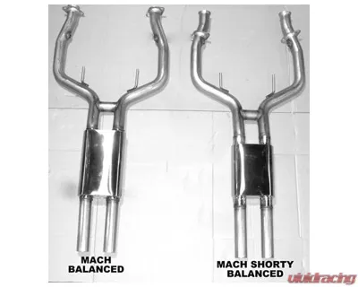 Solo Performance Kooks Mach Shorty Balanced Race Exhaust Pontiac 2008-2009 - 994196ML