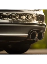 Solo Performance Catback Exhaust Downpipes With 4" Quad Tips Audi S4 3.0T 2008-2016                                     - 990954SL - Image 3