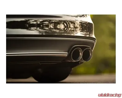 Solo Performance Catback Exhaust Downpipes With 4" Quad Tips Audi S4 3.0T 2008-2016 - 990954SL