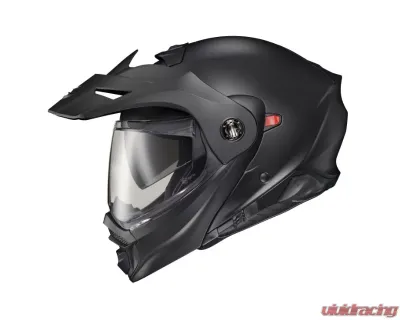 Scorpion EXO-AT960 Matte Black Exo-Com Modular Helmet - 96EC-0103