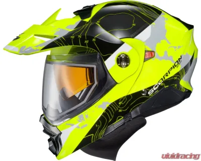 Scorpion EXO-AT960 Topographic Dual Pane Cold Weather Helmet - 96-1053-SD