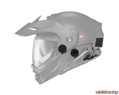 Scorpion EXO-AT960 Matte Black Exo-Com Modular Helmet - 96EC-0103