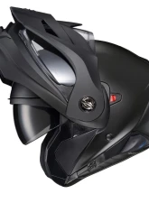 Scorpion EXO-AT960 Matte Black Exo-Com Modular Helmet                                     - 96EC-0103 - Image 4