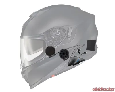 Scorpion EXO-T520 Solid Helmet w/ EXO-COM Kit - T52EC-0105