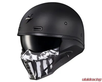 Scorpion EXO Covert X Matte Black Marauder Face Mask - 52-730-11