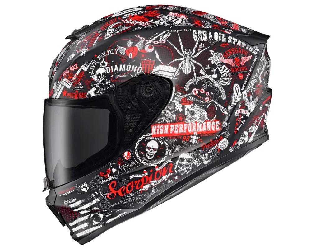 Scorpion EXO-R420 Shake II Helmet 42-2207 | Vivid Racing