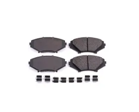 Power Stop Front Z17 Evolution Ceramic Brake Pads w/ Hardware Mazda RX-8 2004-2011