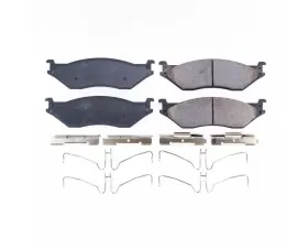 Power Stop Front/Rear Z17 Evolution Ceramic Brake Pads w/ Hardware Ford F53 2008-2009