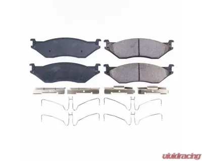 Power Stop Front/Rear Z17 Evolution Ceramic Brake Pads w/ Hardware Ford F53 2008-2009 - 17-1066