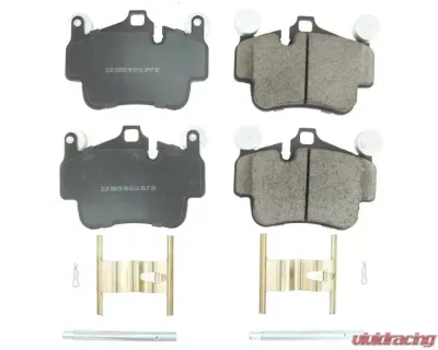Power Stop Front/Rear Z17 Evolution Ceramic Brake Pads w/ Hardware Porsche 911 2005-2008 - 17-1135