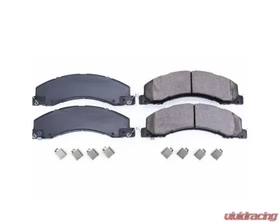 Power Stop Front/Rear Z17 Evolution Ceramic Brake Pads w/ Hardware Dodge Ram 4500 2008-2010 - 17-1335