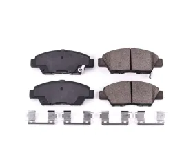 Power Stop Front Z17 Evolution Ceramic Brake Pads w/ Hardware Honda CR-Z 2011-2015