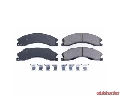 Power Stop Front/Rear Z17 Evolution Ceramic Brake Pads w/ Hardware GMC Sierra 2500 HD 2011 - 17-1411