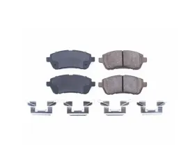 Power Stop Front Z17 Evolution Ceramic Brake Pads w/ Hardware Ford Fiesta 2011-2019