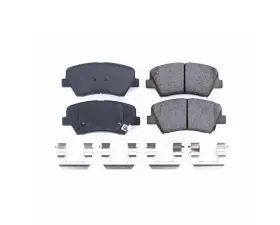 Power Stop Front Z17 Evolution Ceramic Brake Pads w/ Hardware Hyundai Elantra 2011-2016