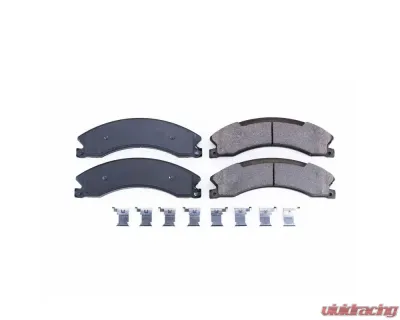 Power Stop Front/Rear Z17 Evolution Ceramic Brake Pads w/ Hardware GMC Sierra 2500 HD 2012-2019 - 17-1565