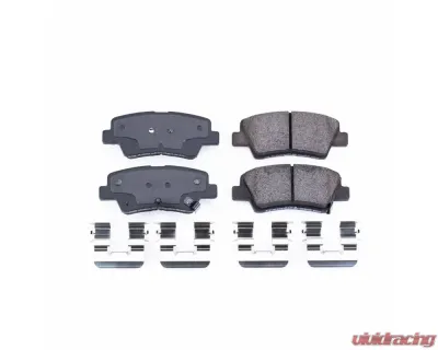 Power Stop Rear Z17 Evolution Ceramic Brake Pads w/ Hardware Hyundai Elantra GT 2013-2016 - 17-1594