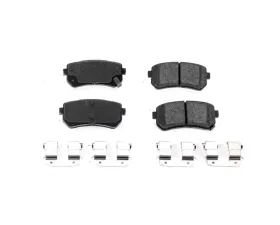 Power Stop Rear Z17 Evolution Ceramic Brake Pads w/ Hardware Hyundai Sonata 2017-2019