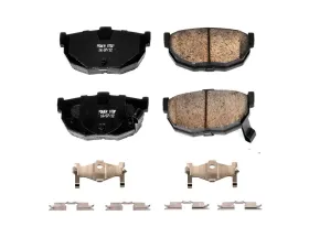 Power Stop Rear Z17 Evolution Ceramic Brake Pads w/ Hardware Hyundai Elantra 1994-2006