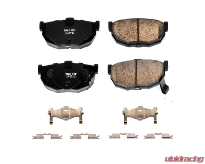 Power Stop Rear Z17 Evolution Ceramic Brake Pads w/ Hardware Hyundai Elantra 1994-2006 - 17-323