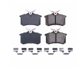 Power Stop Rear Z17 Evolution Ceramic Brake Pads w/ Hardware Audi A4 2003-2004
