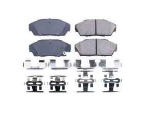Power Stop Front Z17 Evolution Ceramic Brake Pads w/ Hardware Acura Integra 1990-1993