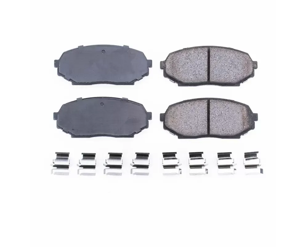 Power Stop Front Z17 Evolution Ceramic Brake Pads w/ Hardware Geo Storm 1990-1993 - 17-457
