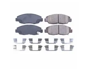 Power Stop Front Z17 Evolution Ceramic Brake Pads w/ Hardware Acura CL 1997-1999