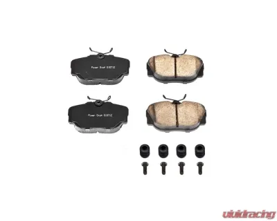 Power Stop Front/Rear Z17 Evolution Ceramic Brake Pads w/ Hardware BMW 318i 1991 - 17-493