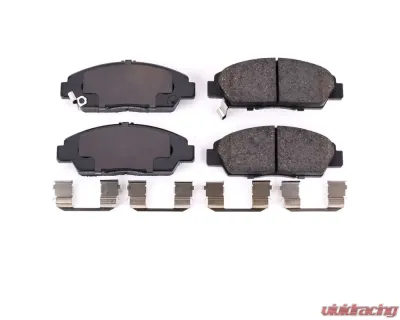 Power Stop Front Z17 Evolution Ceramic Brake Pads w/ Hardware Honda Prelude 1992-1996 - 17-568
