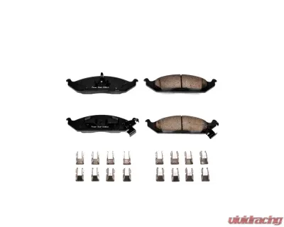 Power Stop Front Z17 Evolution Ceramic Brake Pads w/ Hardware Chrysler Cirrus 1995-2000 - 17-650