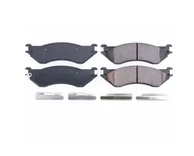 Power Stop Front/Rear Z17 Evolution Ceramic Brake Pads w/ Hardware Ford Expedition 1997-2002