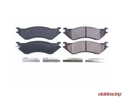 Power Stop Front/Rear Z17 Evolution Ceramic Brake Pads w/ Hardware Ford Expedition 1997-2002 - 17-702