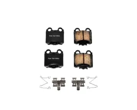 Power Stop Rear Z17 Evolution Ceramic Brake Pads w/ Hardware Lexus GS300 1998-2005