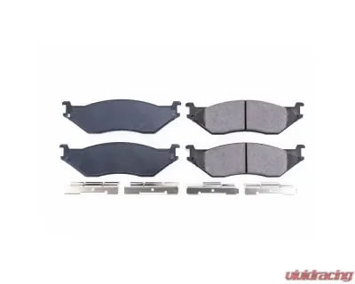 Power Stop Front/Rear Z17 Evolution Ceramic Brake Pads w/ Hardware Ford E-550 Econoline SD 2002 - 17-777